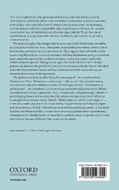 Comparing Westminster