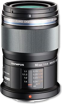 Image of Olympus 60 mm F2.8 ED Macro 46 mm filter (geschikt voor Micro Four Thirds) zwart (Refurbished)