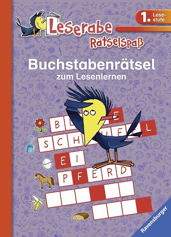 Leserabe: Buchstabenrätsel zum Lesenlernen (1. Lesestufe)