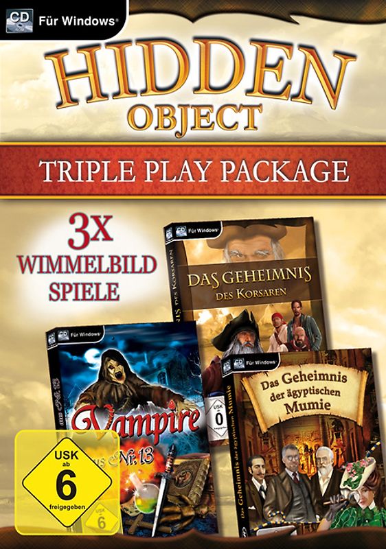 Hidden Object: Triple Play Package PC Spiele