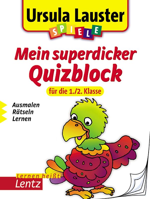 Mein superdicker Quizblock für die 1./2. Klasse