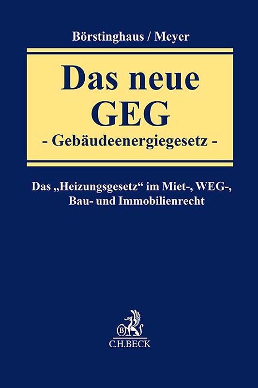 Das neue GEG - Gebäudeenergiegesetz