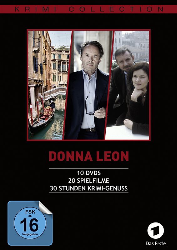 Donna Leon Collection, Folge 1-20 [10 Discs] DVD