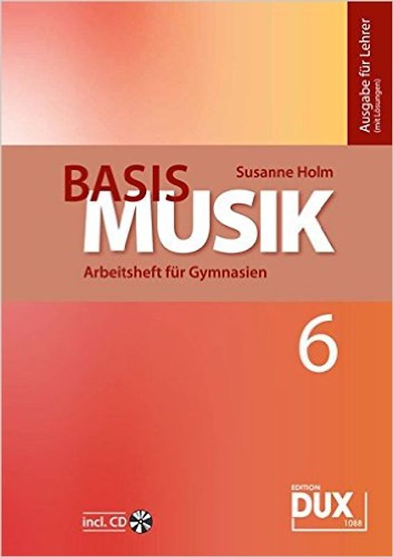 Basis Musik - Jahrgangsstufe 6 (Lehrerband)