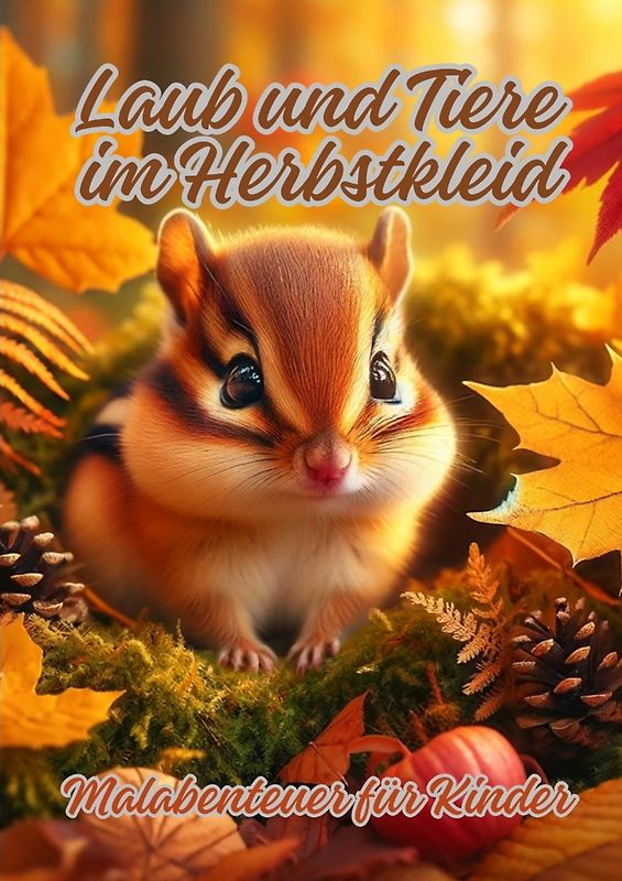 Laub und Tiere im Herbstkleid