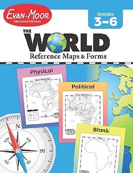 The World - Reference Maps & Forms, Grade 3 - 6 - Teacher Resource