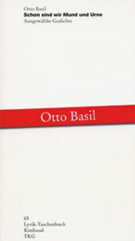 Schon sind wir Mund und Urne