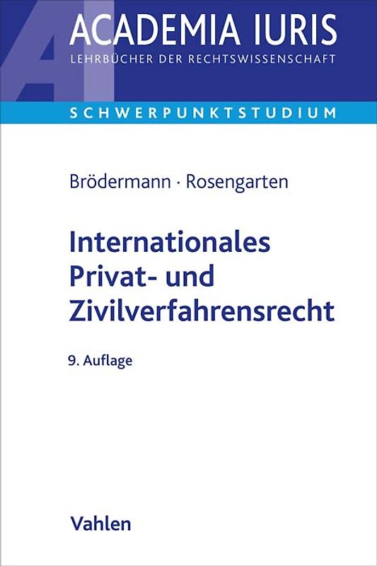 Internationales Privat- und Zivilverfahrensrecht