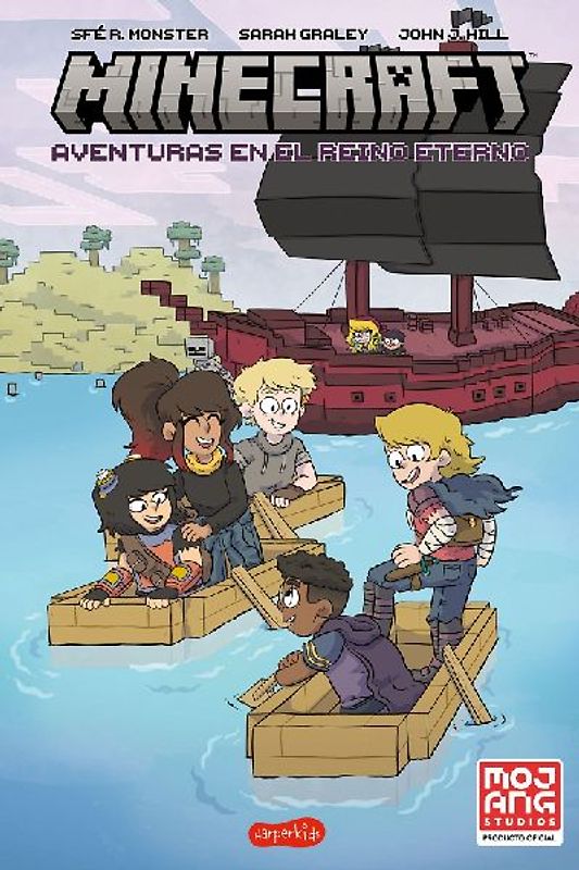 Minecraft Oficial: Aventuras En El Reino Eterno (Cómic)