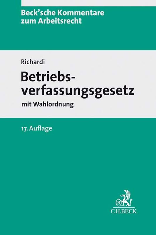 Betriebsverfassungsgesetz. BetrVG