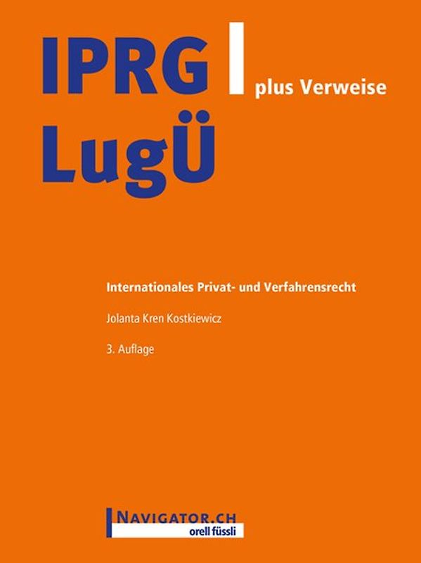 IPRG/LugÜ plus Verweise
