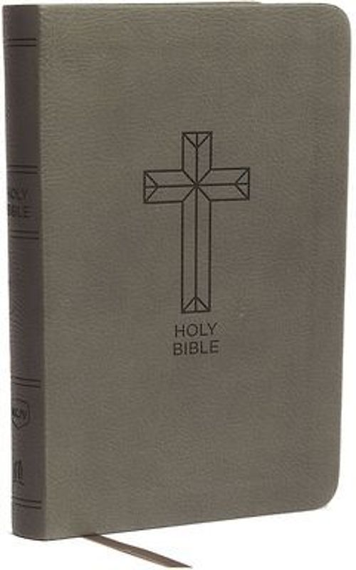 NKJV, Value Thinline Bible, Compact, Imitation Leather, Black, Red Letter Edition