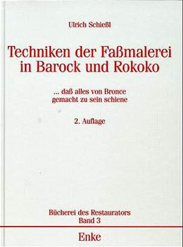 Techniken der Fassmalerei in Barock und Rokoko