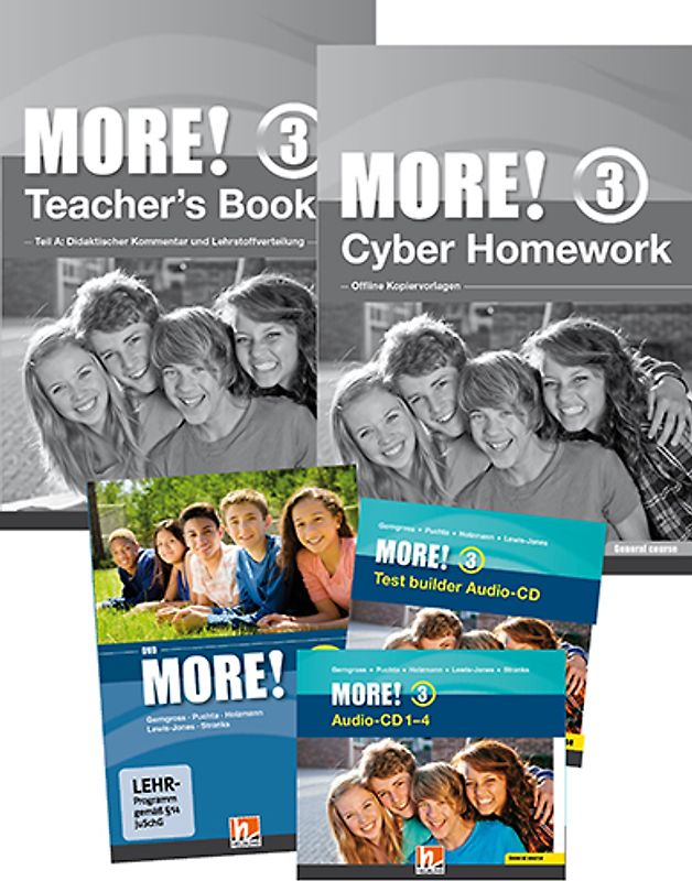 MORE! 3 Schulpaket analog General Course