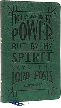 Nkjv, Thinline Youth Edition Bible, Verse Art Cover Collection, Leathersoft, Green, Red Letter, Comfort Print