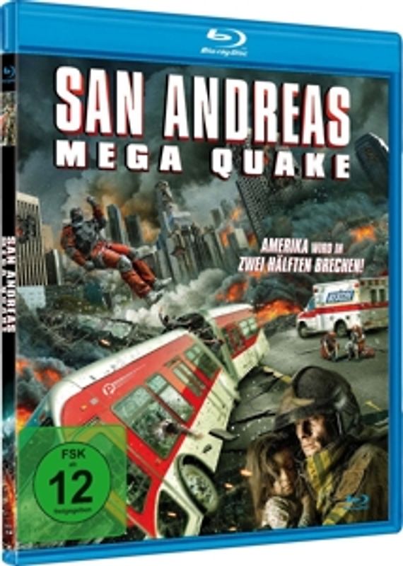 San Andreas Mega Quake Blu-ray Disc