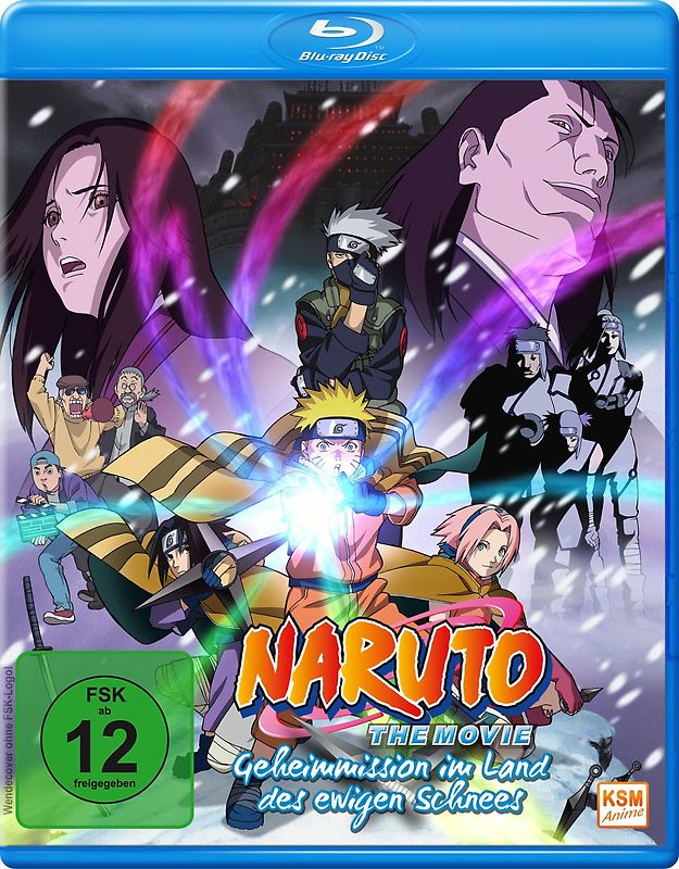 Naruto: The Movie - Geheimmission im Land des ewigen Schnees Blu-ray Disc
