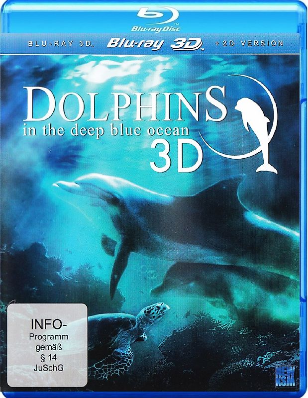 Dolphins in the Deep Blue Ocean 3D [inkl. 2D Version] 3D Blu-ray Disc