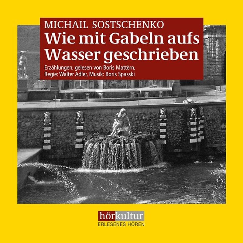 Wie mit Gabeln aufs Wasser geschrieben