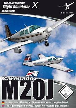 MS FS 2004/FSX AddOn Carenado Mooney M20J PC Spiele