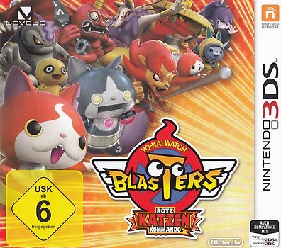 Yo-Kai Watch Blasters - Rote Katzen Kommando Nintendo 3DS