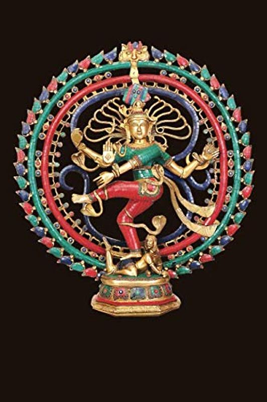 Nataraja Lord Shiva Statue: Blank Lined Notebook, Journal or Diary