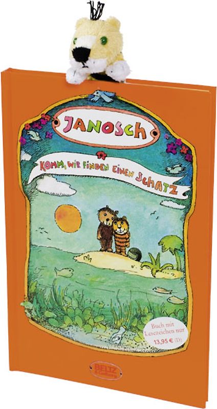 Komm, wir finden einen Schatz. Mit Plüsch-Lesezeichen