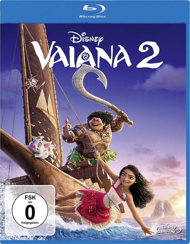 Vaiana 2 BD Blu-ray Disc