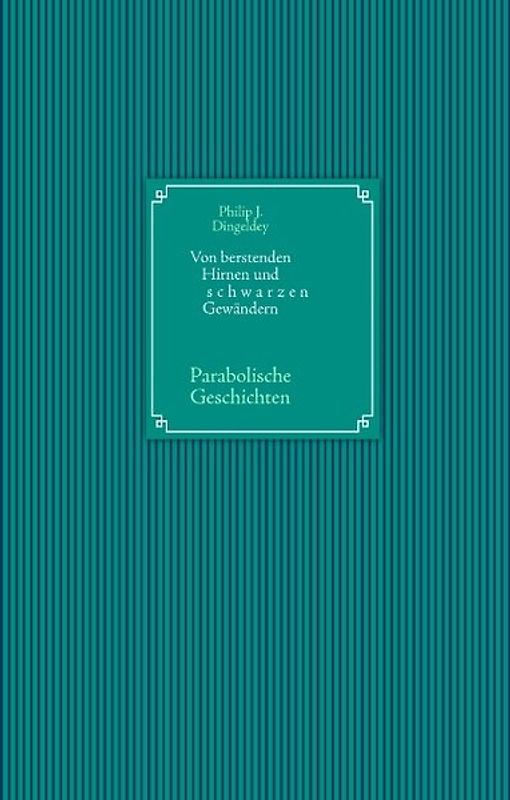Von berstenden Hirnen und schwarzen Gewändern