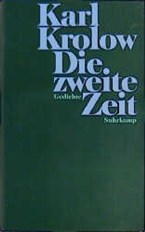 Die zweite Zeit
