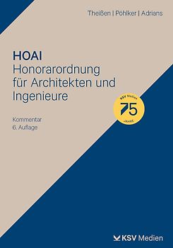 HOAI – Honorarordnung für Architekten und Ingenieure