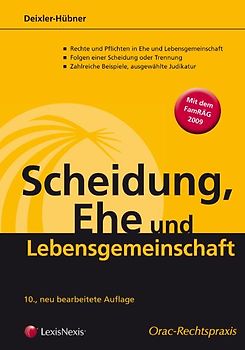 Scheidung, Ehe und Lebensgemeinschaft