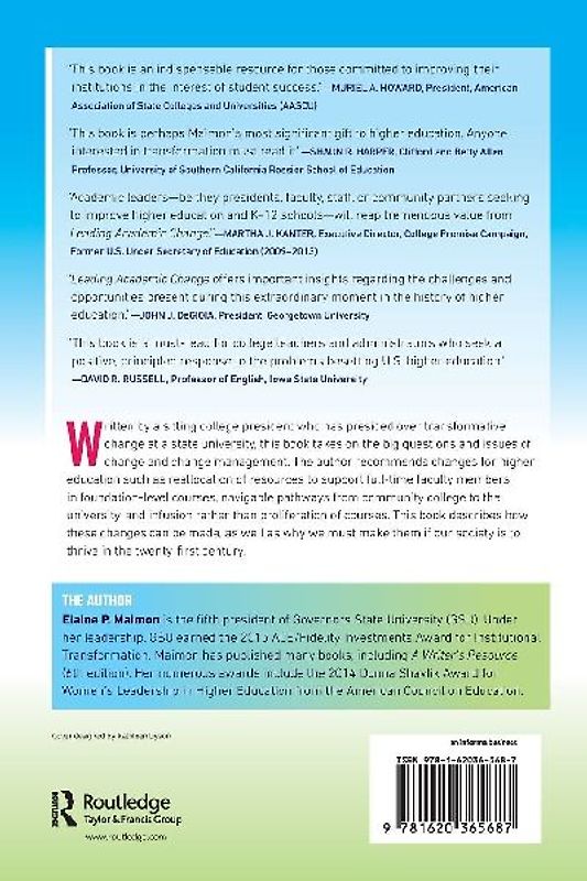 Leading Academic Change