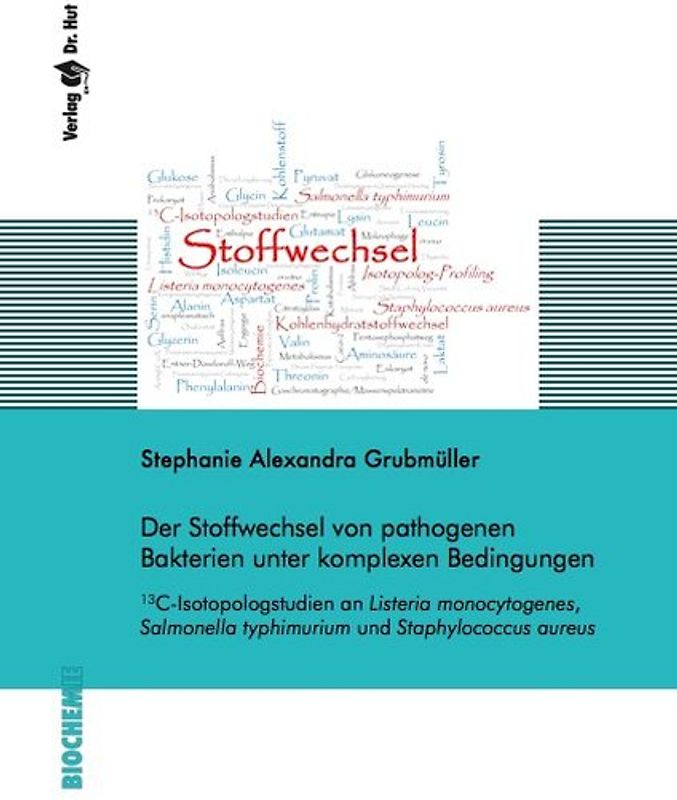 Der Stoffwechsel von pathogenen Bakterien unter komplexen Bedingungen. - 13C-Isotopologstudien an Listeria monocytogenes, Salmonella typhimurium und Staphylococcus aureus.