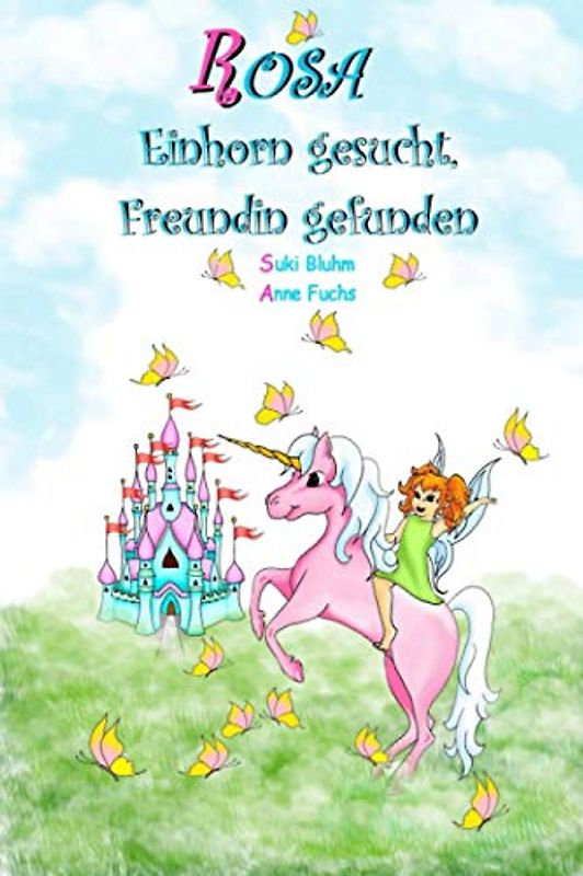 ROSA - Einhorn gesucht, Freundin gefunden (Black Edition): Kinderbuch ab 5 Jahren mit schwarz-weißen Illustrationen