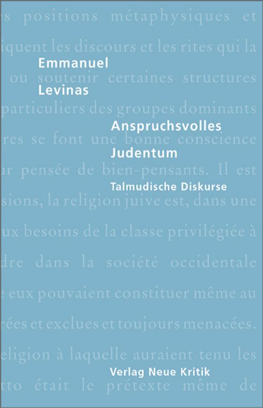 Anspruchsvolles Judentum