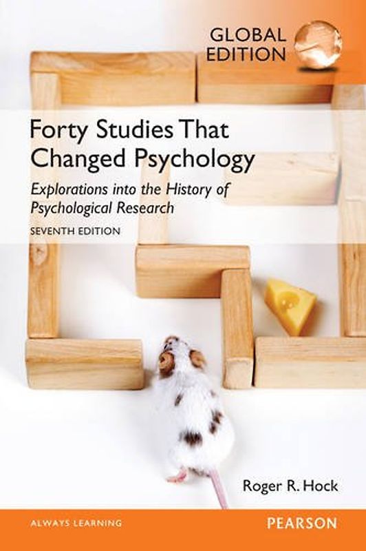 Forty Studies That Changed Psychology - Hock, Roger R.