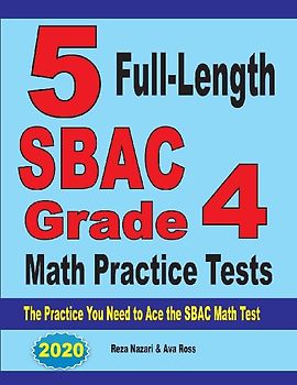 5 Full-Length SBAC Grade 4 Math Practice Tests