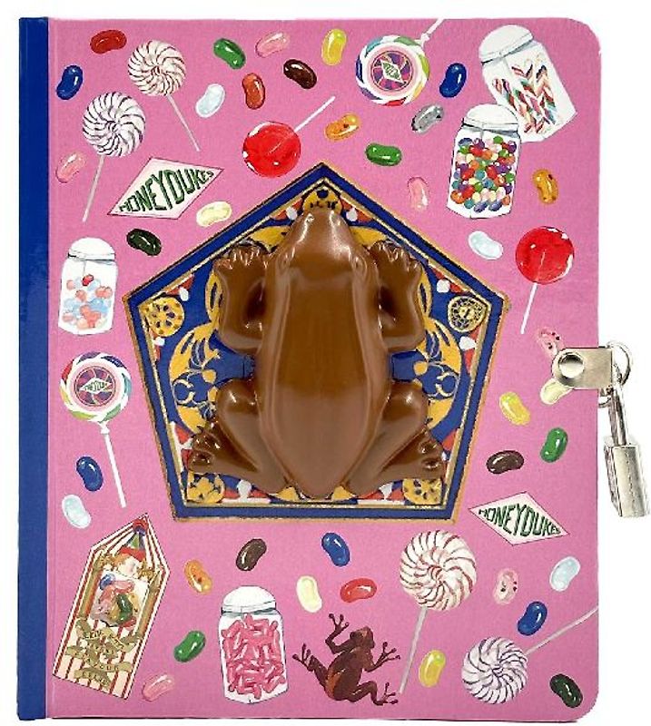 Harry Potter: Chocolate Frog Squishy Lock & Key Diary