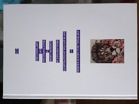 The Complaint, and the Consolation; or, Night Thoughts