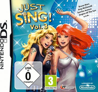 Just Sing! Vol.3 Nintendo DS