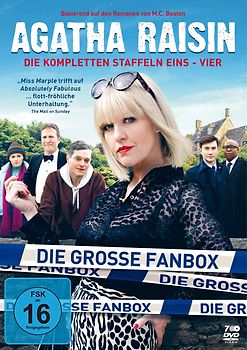Agatha Raisin-Die Große Fanbox Staffel 1-4 DVD