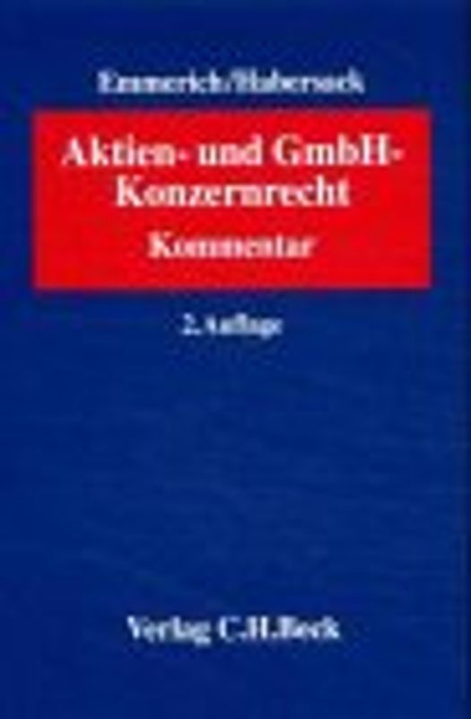 Aktien- und GmbH-Konzernrecht