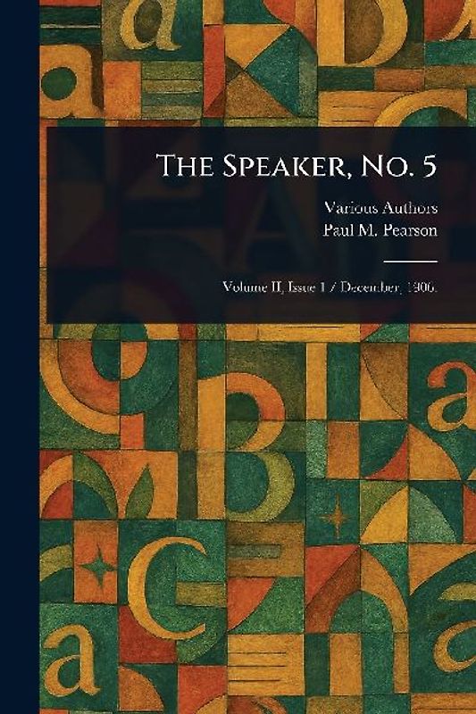 The Speaker, No. 5