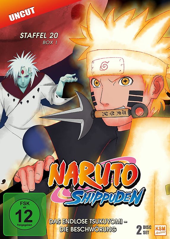 Naruto Shippuden - Die komplette Staffel 20, Box 1 [2 DVDs] DVD