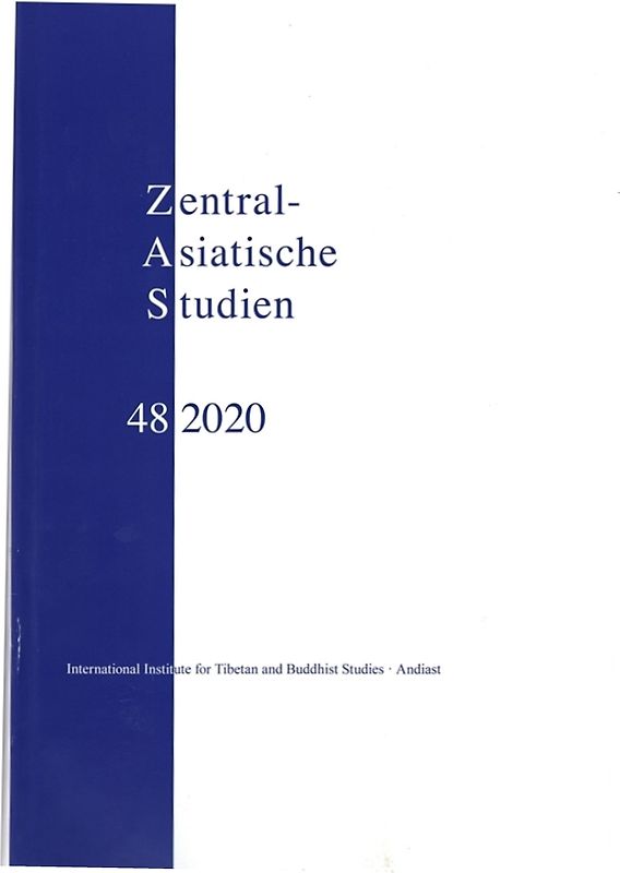 Zentralasiatische Studien 48 (2020)