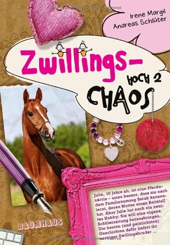 Zwillingschaos hoch zwei. Ein Wendebuch