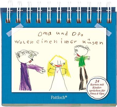 Oma und Opa wolen einen imer küsen