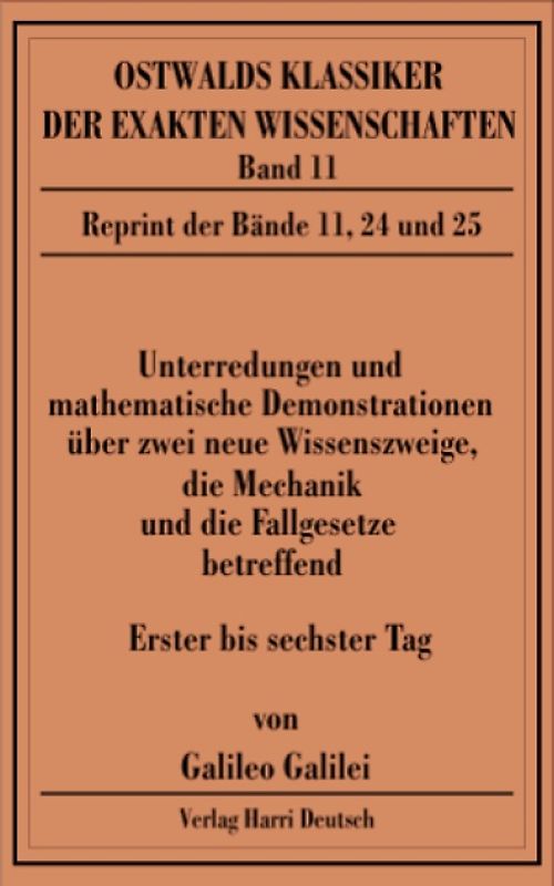 Unterredungen und mathematische Demonstrationen