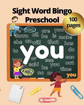 Sight Word Bingo Preschool